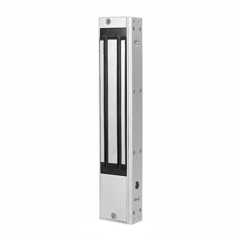 180kg 350lbs 280KG 600lbs Electric Magnetic Lock DC 12V Single Door Electromagnetic Lock with 180 / 280 ZL Bracket