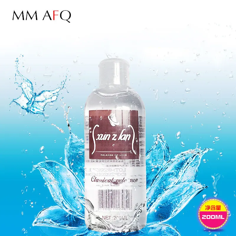 Xun Z Lan Japan 200ML Personal Water-Based Anal Sex Lubricant SPA Body Massage Oil Masturbation Grease Sex Lube Oral Vaginal Gel