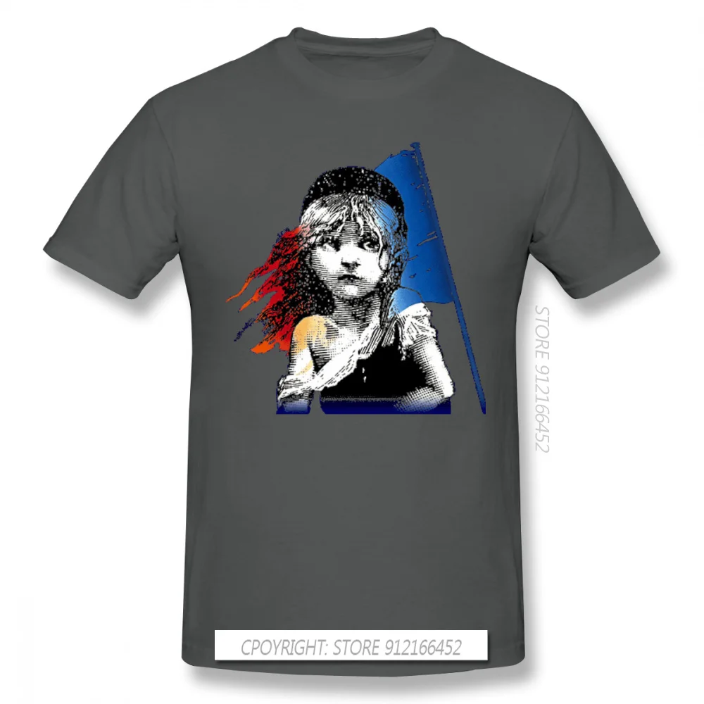 Men Les Miserables Valjean Historical Period Musical Film Comfortable T-Shirt Les Mis 100% Cotton Tees Harajuku TShirt