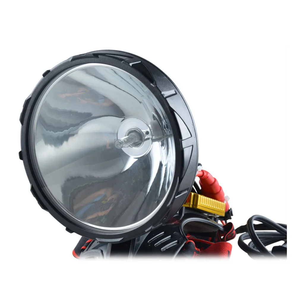 Super bright 20000Lm HID headlight outdoor hunting 12V strong light long-range headlamp 100W xenon lamp