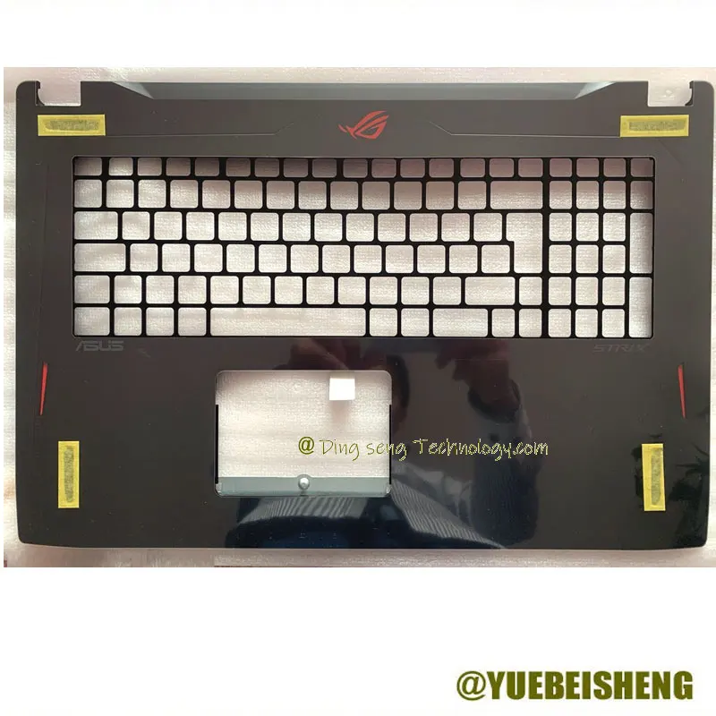 YUEBEISHENG              New for ASUS rog strix GL702Z gl702zc S7Z S7ZC palmrest keyboard bezel upper cover UK layout