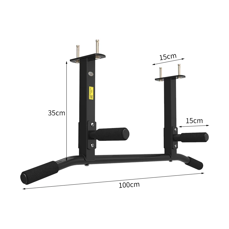 Fitness Wall Mounted Pull Up Bar Home Heavy Duty Chin Up Bar Indoor Strength Training Equipment Horizontal Bar Bearing 300kg