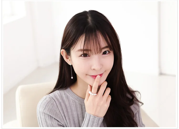 REETI 925 Sterling Silver Long Stud Earrings For Women 2018 New Trend Personality Lady Fashion Jewelry
