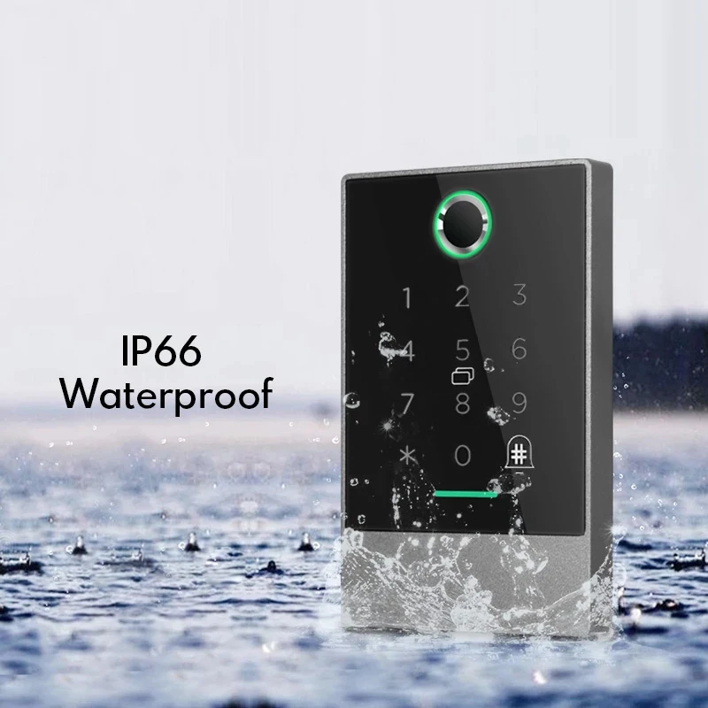 

Waterproof Semiconductor TTLock App Standalone Fingerprint Access Control Smart Access Controller