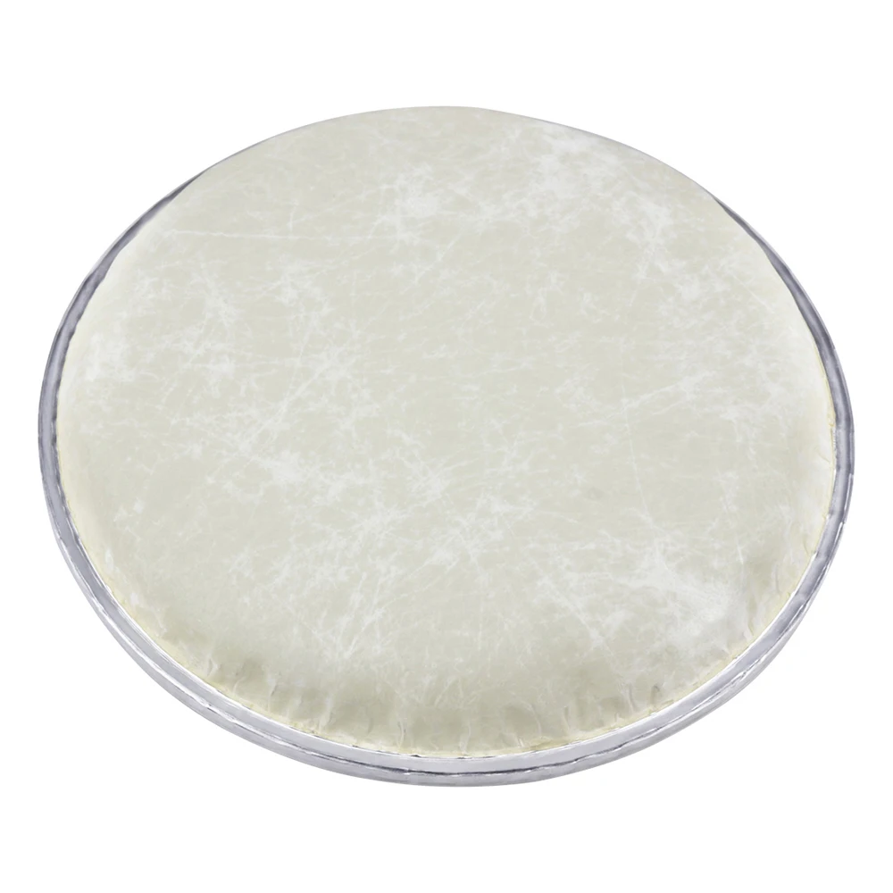 8/10 Inch Drum Head Self-Tuning Tone High Quality Percussion Accessories Beige Drum Skin Musical Instrument Replacement Parts