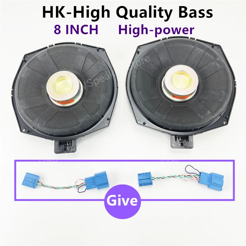 รถ 8 นิ้ว Bass ลําโพงสําหรับ BMW F10 F11 F30 G30 F34 G01 X5 X6 X3 X4 X1 X2 Series คุณภาพสูงลําโพงซับวูฟเฟอร์ Horn