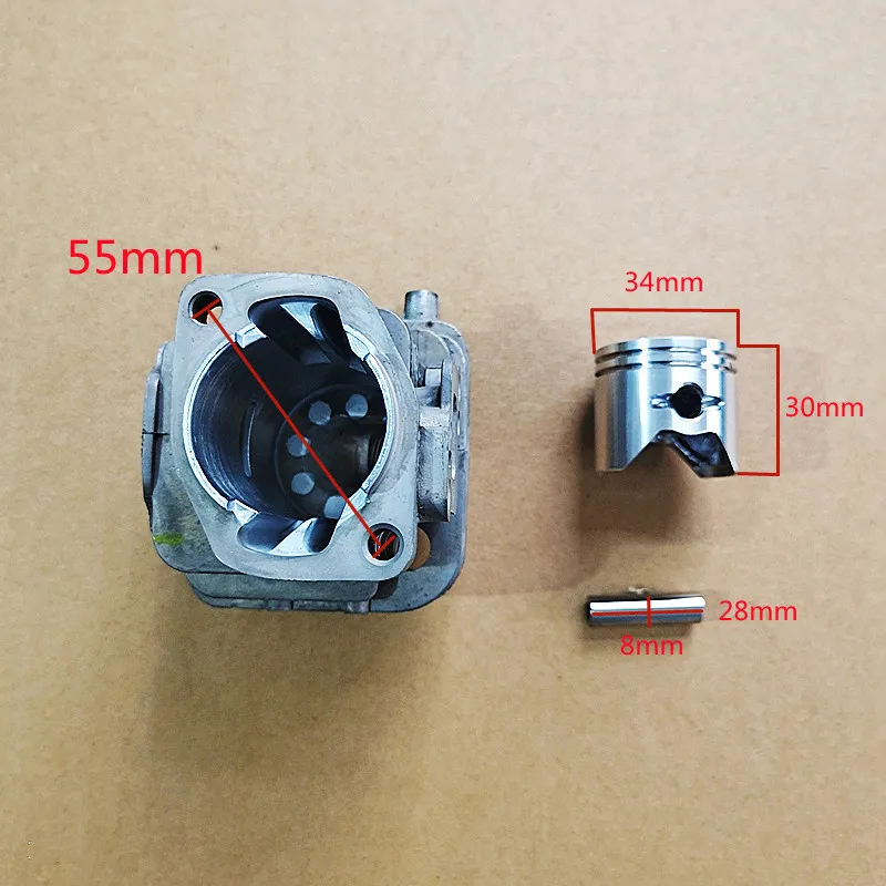 34F-3C 34mm Cylinder piston ring circlip gasket kit For 1E34F-3C hedge trimmer brush cutter replacement