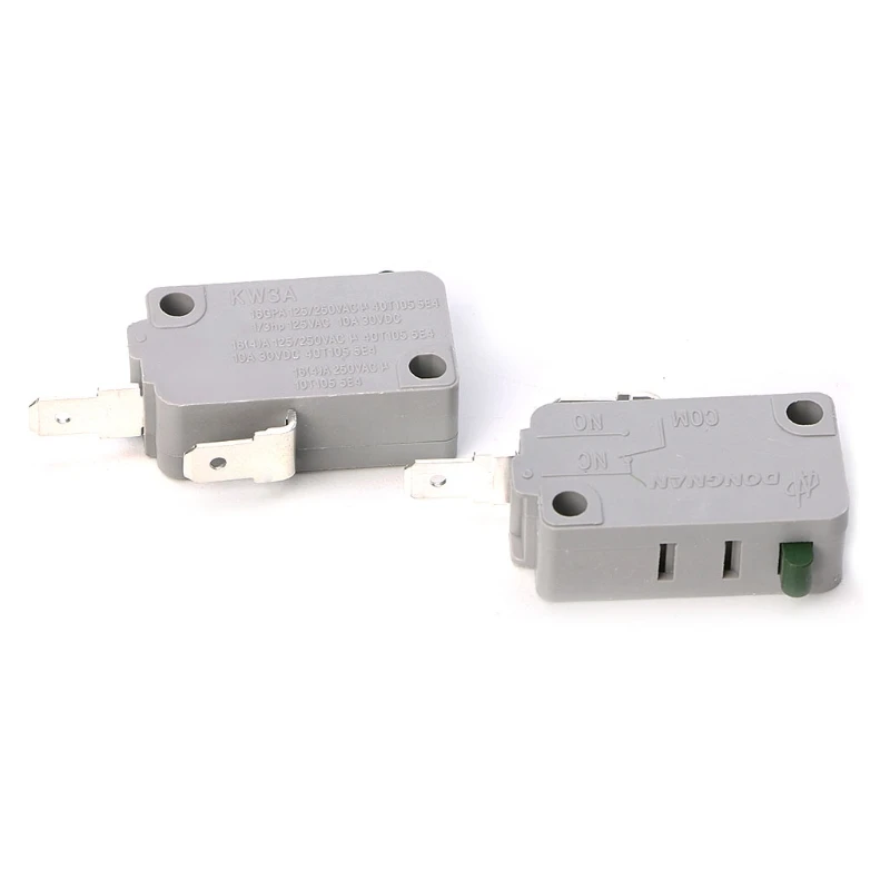 2Pcs KW3A Forno A Microonde Porta Micro Interruttore 125V/250V 16A Interruttore Normalmente Aperto