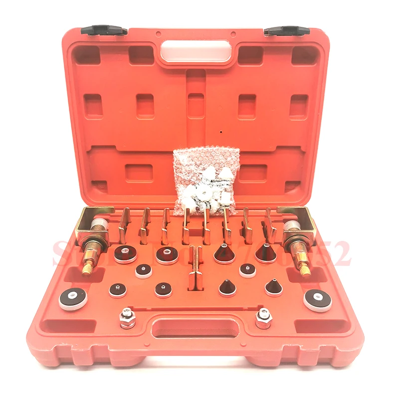 Universele A/C Lek Testen Detector Tool / Flush Montage Adapter Kit ( Fit Voor 98% Voertuigen) voor A/C Systeem Reparatie Tool