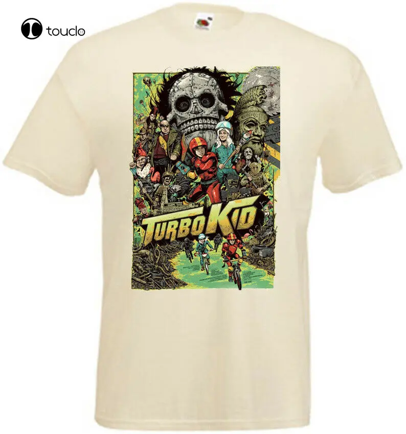 

Turbo Kid V3 T-Shirt Black Movie Poster All Sizes S...3Xl