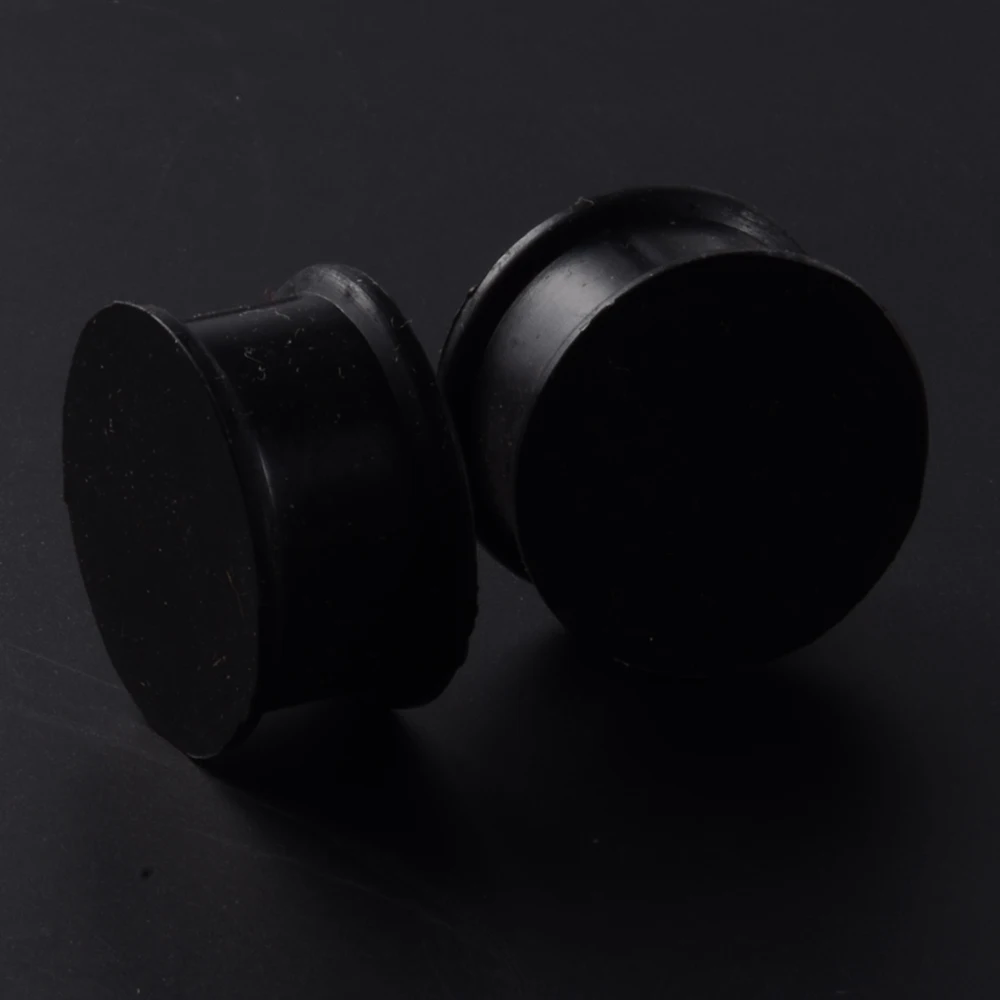 1 Paar Silikon Flexible Dicke Ohr Ausgestellte Plugs Solide Flesh Tunnel Große Größe Ohr Gauge Expander Ohr Piercing Schmuck 3mm-50mm