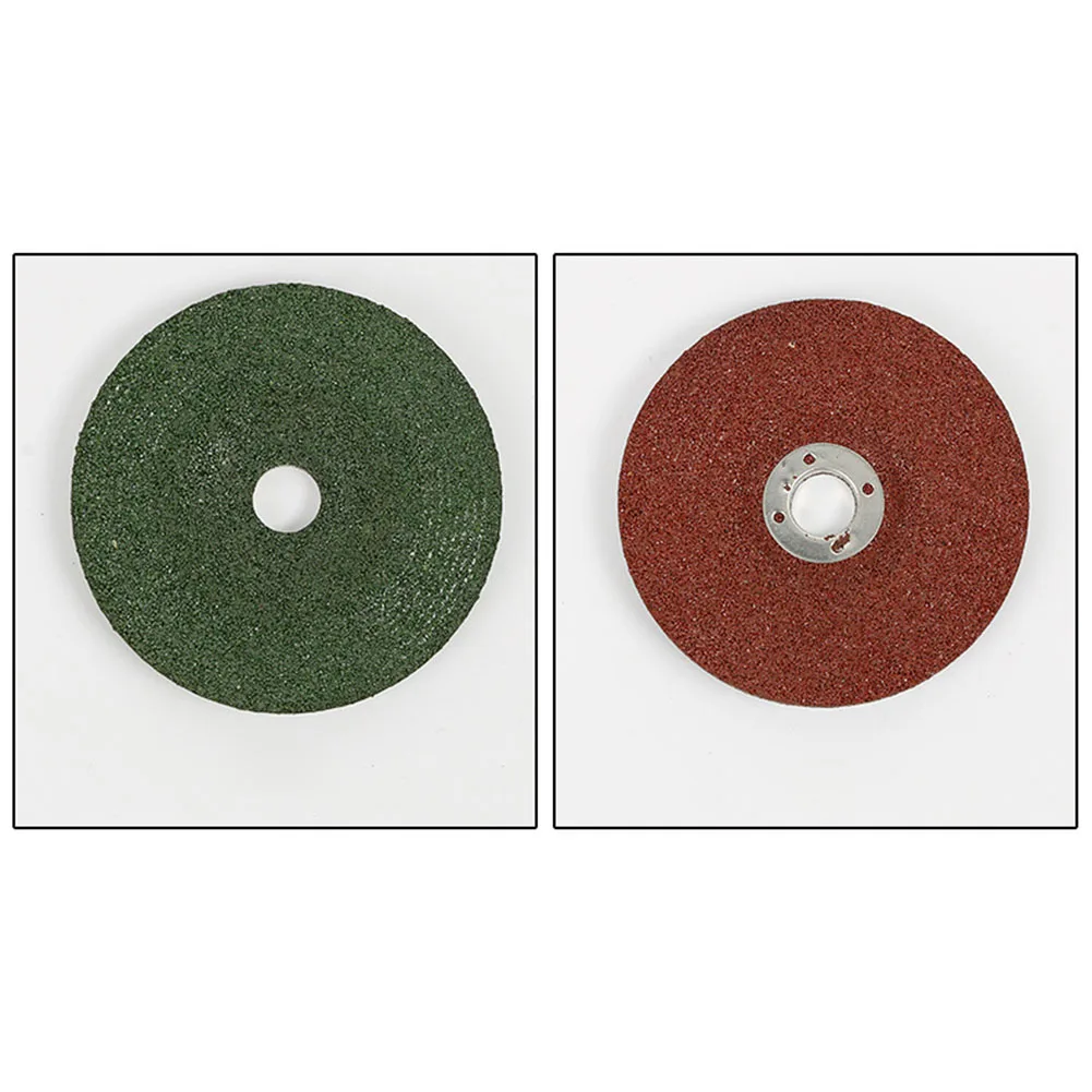 Amoladora angular de hoja de corte de doble malla de resina de Metal de acero inoxidable, 5 piezas, ultrafina 100*6*16mm, rebanada de muela