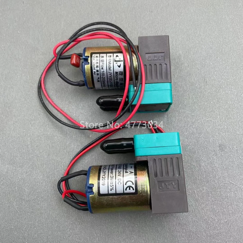 4PCS 24V small 3w ink pump micro diaphragm pump 100-200ml flow liquid 24v dc for Crystaljet infiniti phaeton iconteck spt head