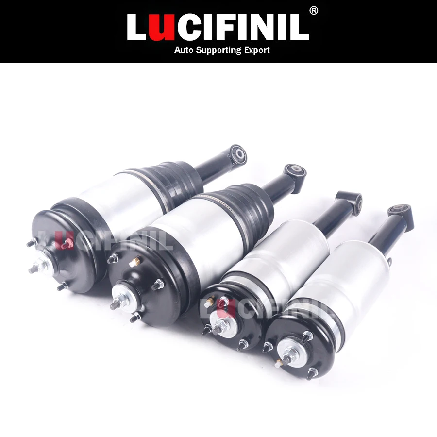 

LuCIFINIL 4pcs New Rear Struts Front Shock Absorber Fit Land Rover LR3 LR4 Discoverer 3 RTD501090 RTD501080