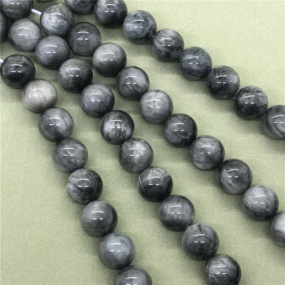 7A(TOP) Hawk Eagle Eye Natural Stone Beads 6-12mm Loose Diy Bracelet Men Rosary