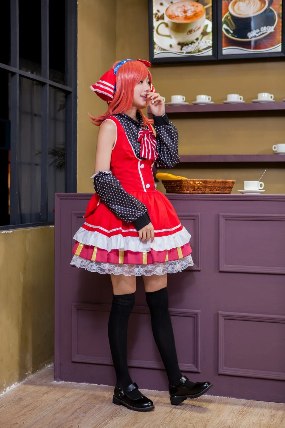 

Anime Love Live Costume Cosplay Nishikino Maki For Woman Girl Halloween Carnevale Costumes Clothes Free Size