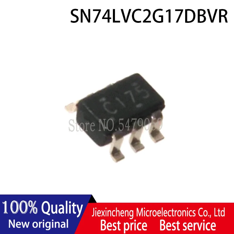 50個SN74LVC2G17DBVR C17K C175 C17 SN74LVC2G17DBVT SN74LVC2G17DBV SOT23-6新オリジナル