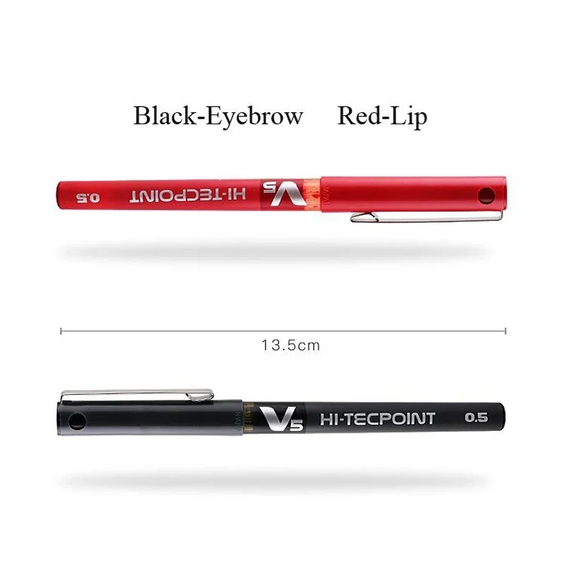 1pcs Microblading Tattoo 0.5 MM Surgical Skin Marker Pen Permanent Makeup For Eyebrow Lips Beauty Equipment