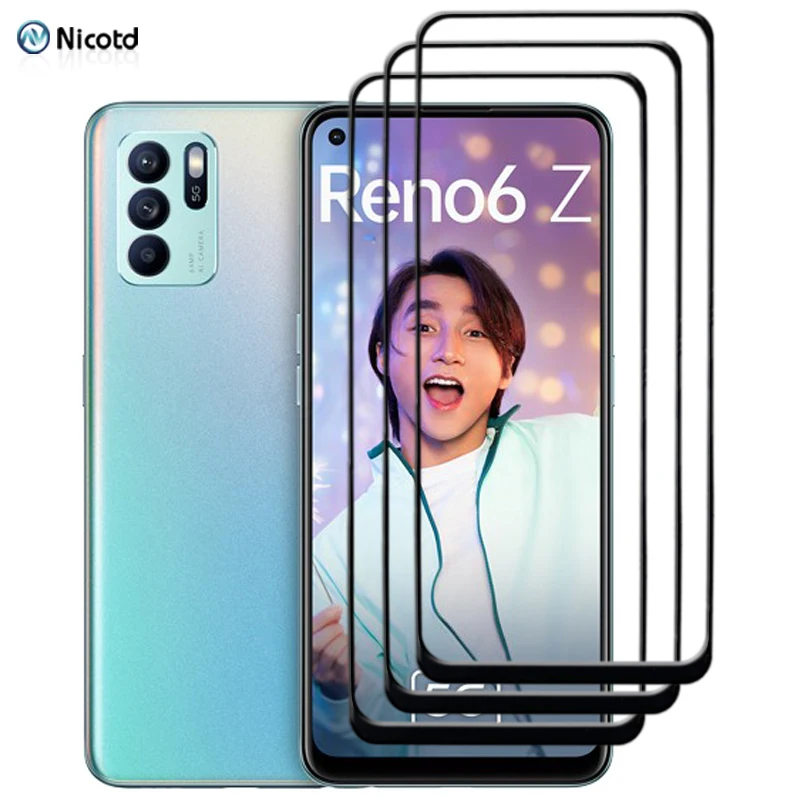 Tempered Glass For OPPO Reno6 Z 6.4