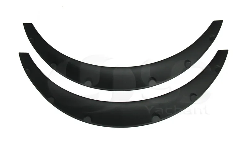 Car-Styling ABS Universal Fender Flare Wheel Arch 2Pcs 780/320/45mm For All Model After Modify DIY w/ Screws Nuts