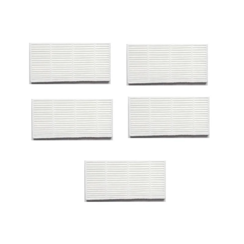 Filtro de substituição para Proscenic Robotic, Filtro de substituição branco, Aspirador Acessório Peças, 790T, 5pcs