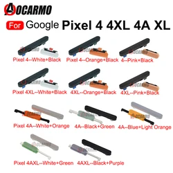 Replacement Part For Google Pixel 4 4A XL 4A 5G 4XL Volume Up Down Power On Off Side Key Button