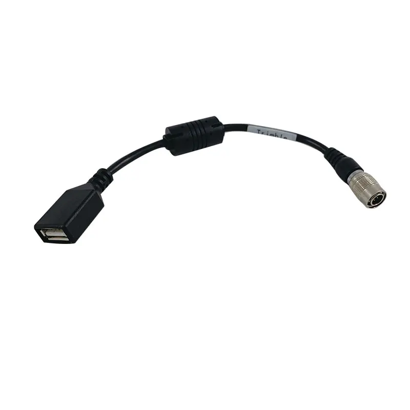 6 pins Data Cable USB / F Cable For Trimble S6 S8 M3 Total Stations Connect To PC Windows XP / Win7 / Win8 / Win10