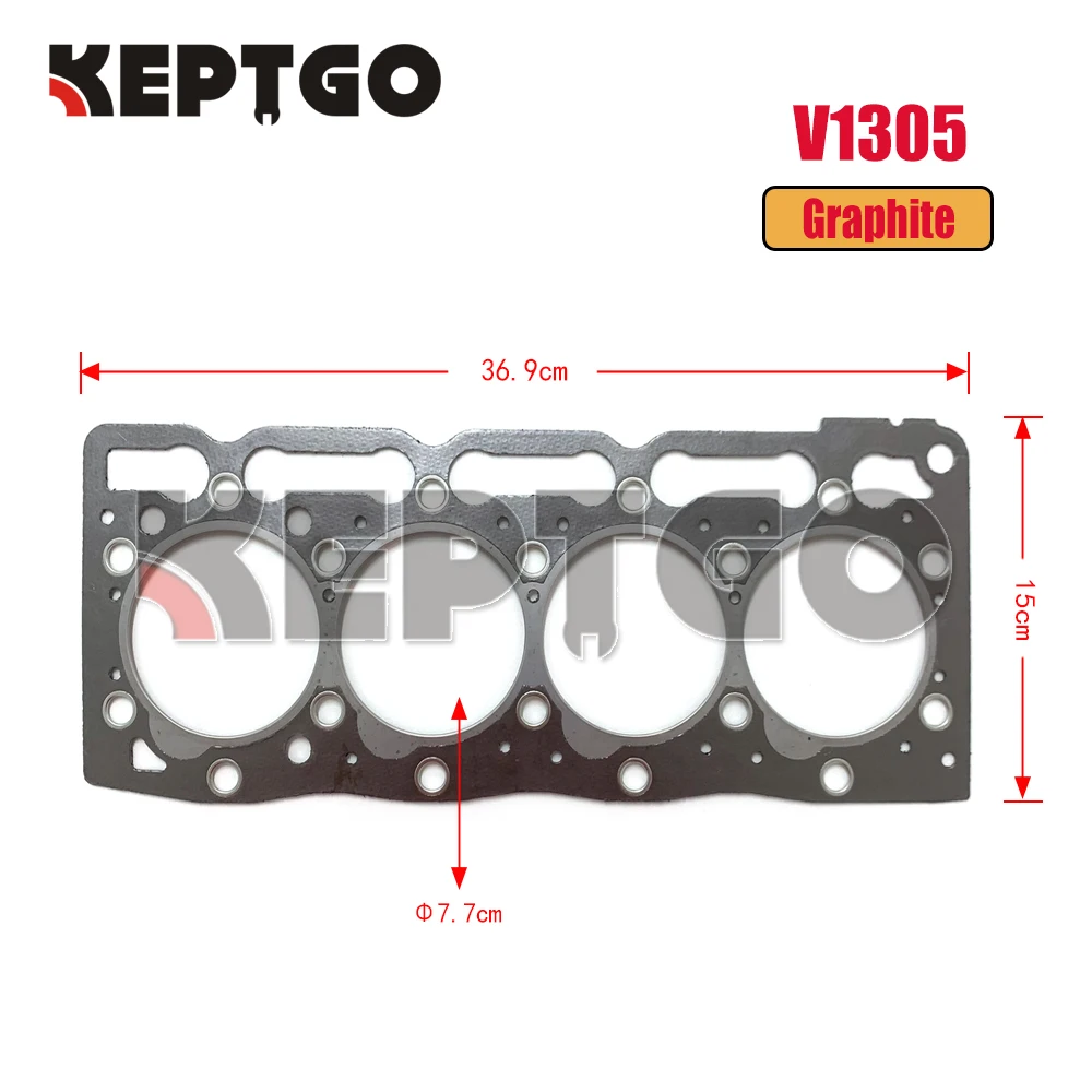 New V1305 Head Gasket For Kubota Engine 16271-03310