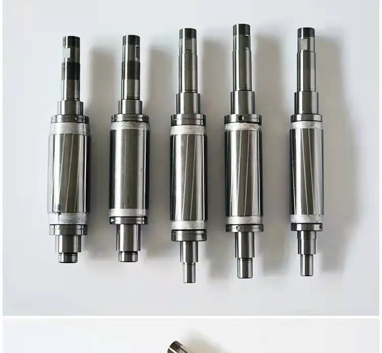 آلة الحفر المغزل المحرك الأصلي 800 واط الجزء الثابت لفائف 1.5KW 2.2KW المهرج المستقبل الدوار المغزل تحمل المحرك الدوار #6