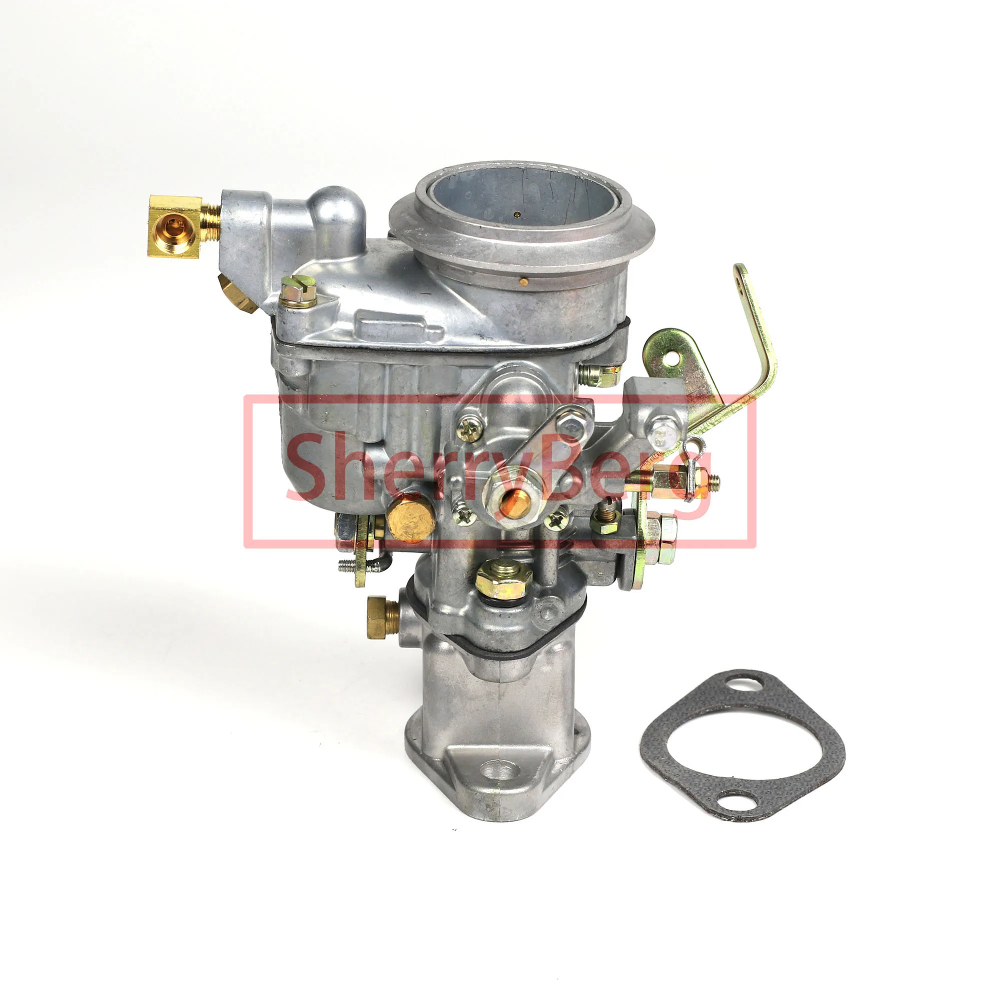 SherryBerg 1 برميل المكربن لسيارة جيب ويليز CJ3B CJ5 CJ6 134 ci F-Head 17701.02 المكربن CARB المكربن لسيليكس زينيث