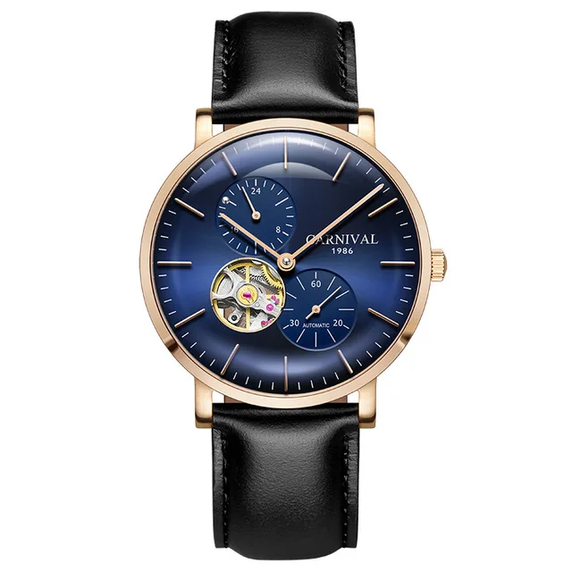 Reloj Hombre Carnival Fashion Mechanical Watch Man Brand Luxury Sapphire Automatic Movement Wristwatch for Men Relogio Masculino image 3