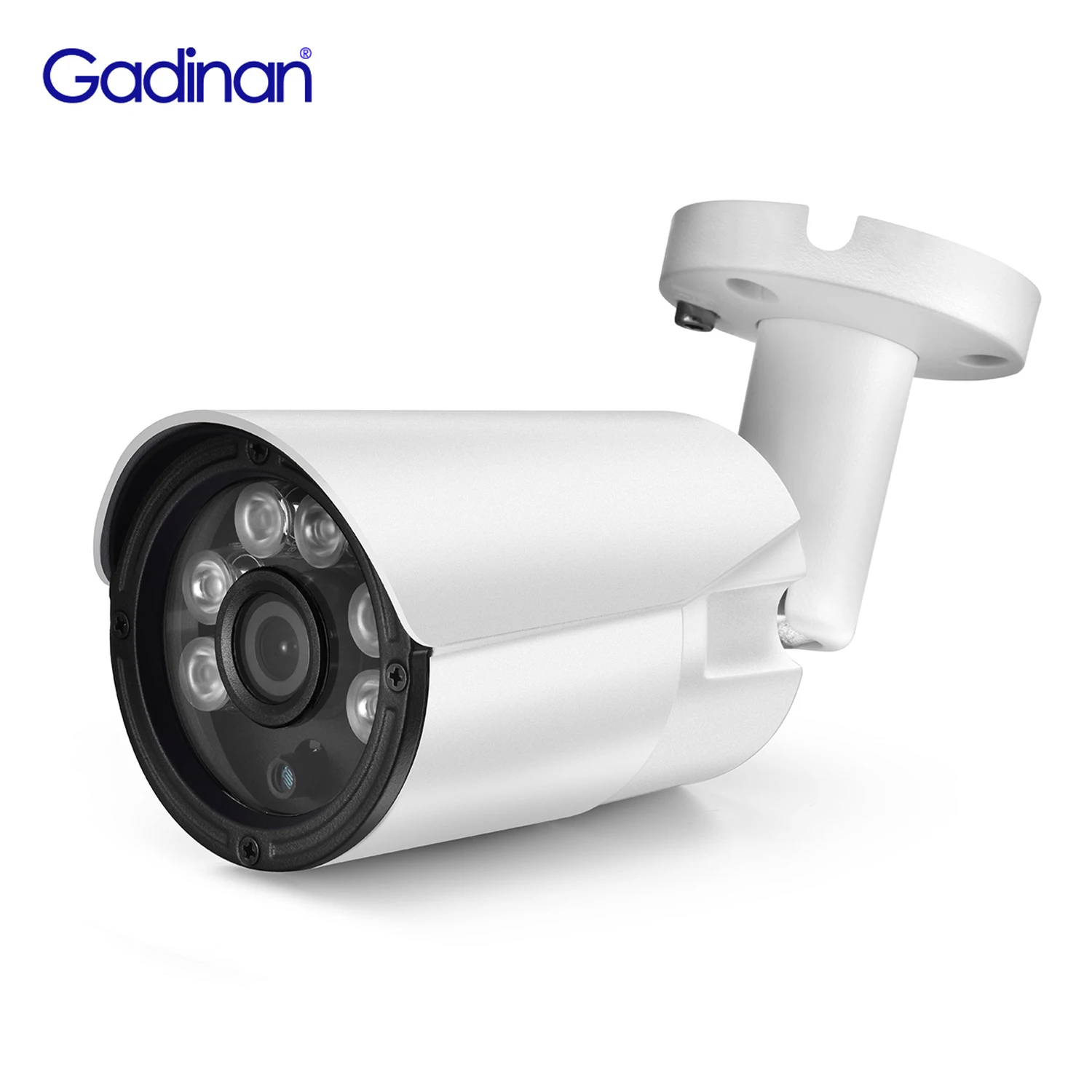 

Gadinan 8MP 4K IP Camera 5MP POE H.265+ Audio Baby Monitor Outdoor Waterproof Motion Detection Security Protection Camera