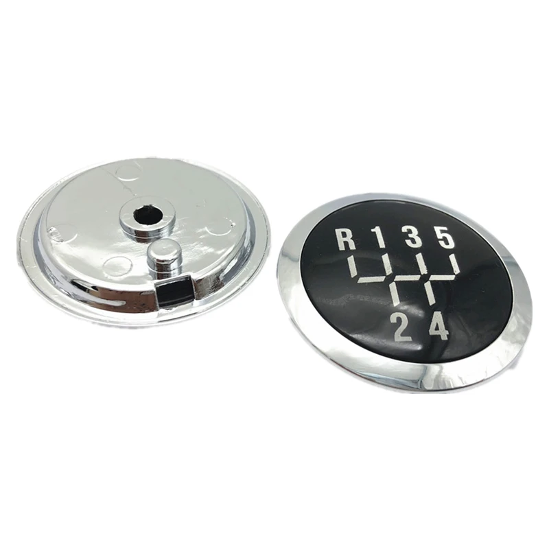 Couvercle de pommeau de levier de vitesse manuel à 5/6 vitesses, Badge emblème de remplacement pour Chevrolet Cruze 2008 2009 2010 2011 2012, accessoires de voiture