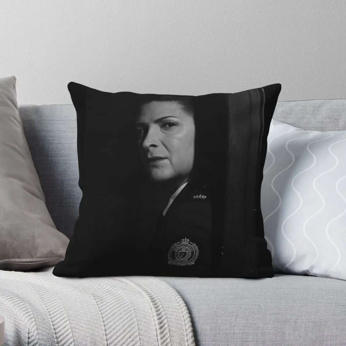 Joan Ferguson Pillowcase Polyester Linen Velvet Creative Zip Decor Throw Pillow Case Home Cushion Case