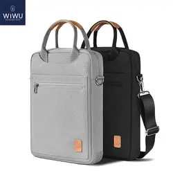 WiWU-Bolsa de Ombro Laptop para iPad Pro, Impermeável, MacBook Air 13, M2, M1, Bolsa de Transporte, 13.6, M3, M2, 2013, 2020