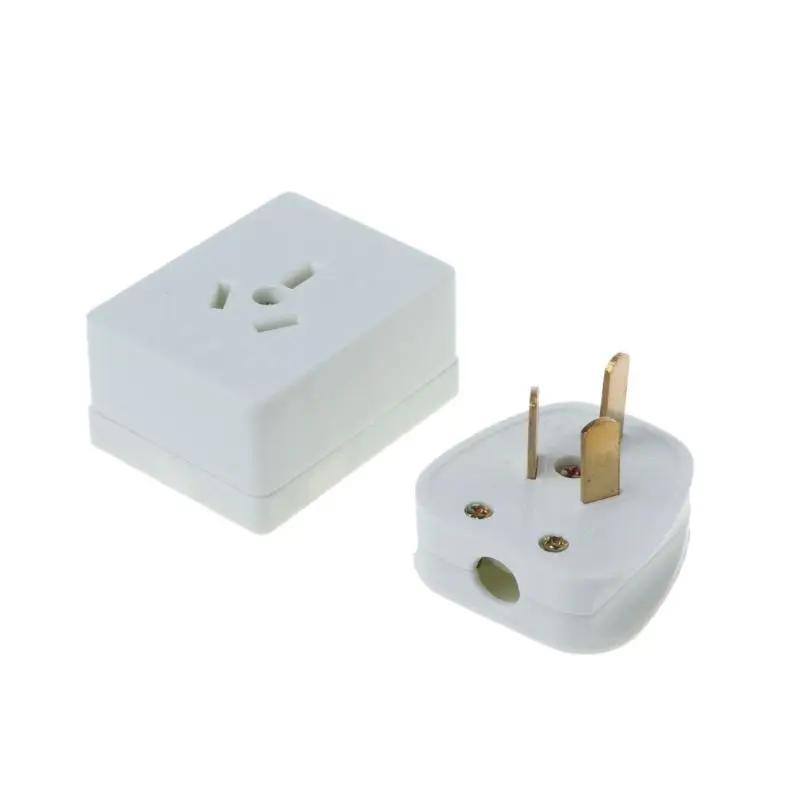 86 Type AC 250V 10A 16A High Power Electrical Wall Socket 3 Pin Plug Wall Outlet Plate Panel White For Air Conditioning