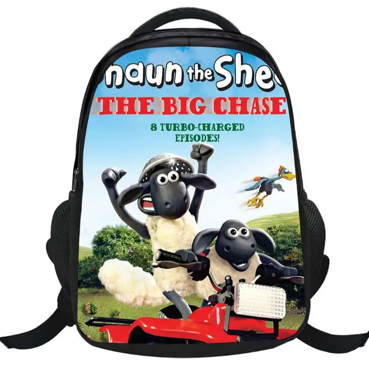 Children School Bag Lamb Shaun Cute Animal Student Backpack Cartoon Travel Backpack Kindergarten Orthopedic Rucksack Mochila