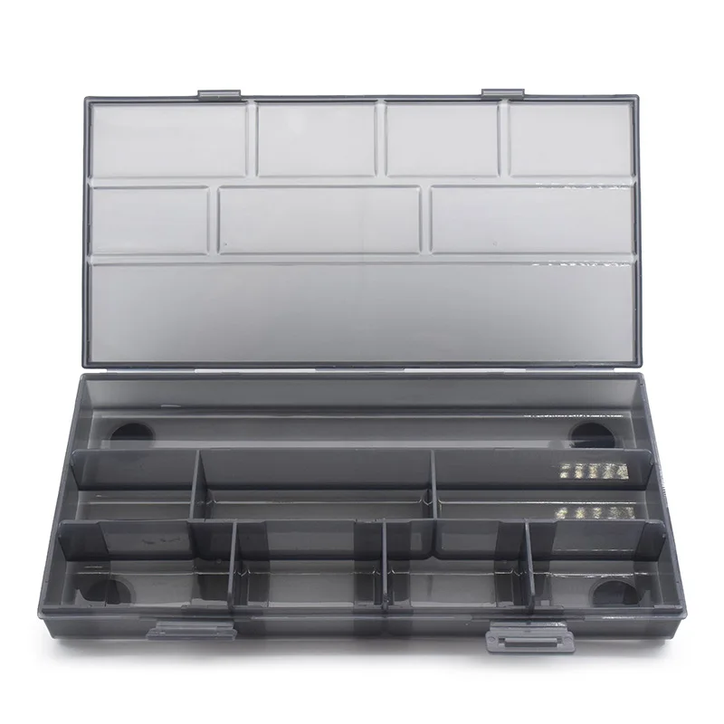 Hairdressing Tools Storage Box Multi Grid Compartment Organizer Comb Hairclips Storage Case Nail Accessories Container