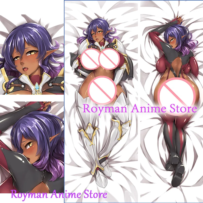 

Dakimakura Anime Delva Celebrian youkoso! sukebe elf no mori he Double Sided Print Life-size Body Pillow Cover