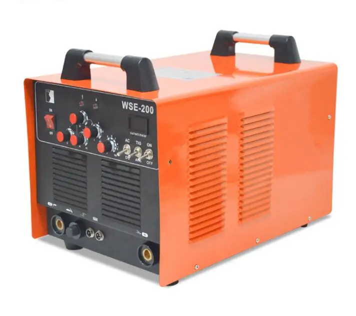 WSE-200 TIG250P Tig Welding Machine AC/DC TIG/MMA Square Wave Pulse Inverter Argon Welder 220V With Foot Control Pedal