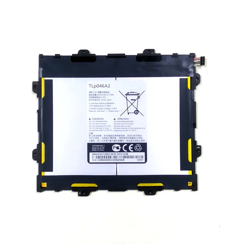 Westrock TLp046A2 4600mAh Battery for Alcatel P360x Version 3g TLP046A2 3.8V Tablet Pad