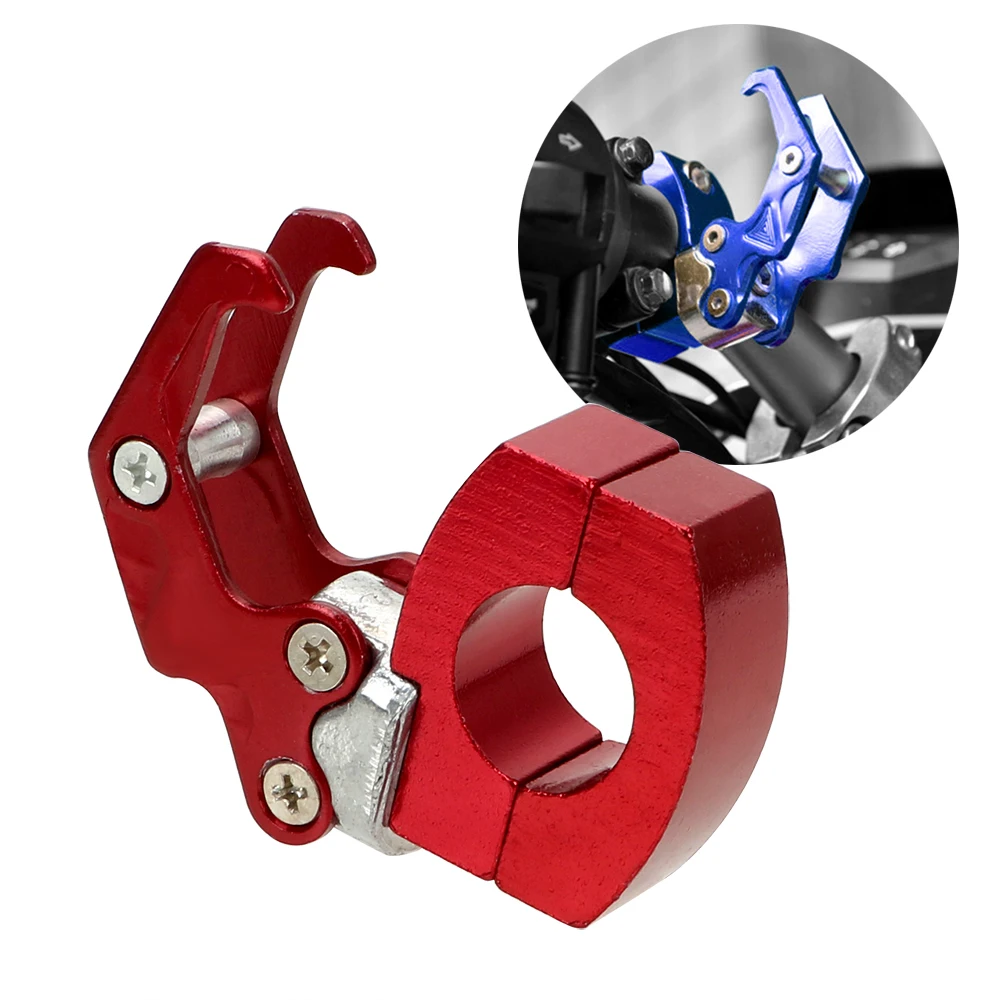 Aluminum Alloy Storage Bag Holder Motorcycle Bike bicycle Hook Carry Easy Install Helmet Claw Hook Luggage Bag Hanger
