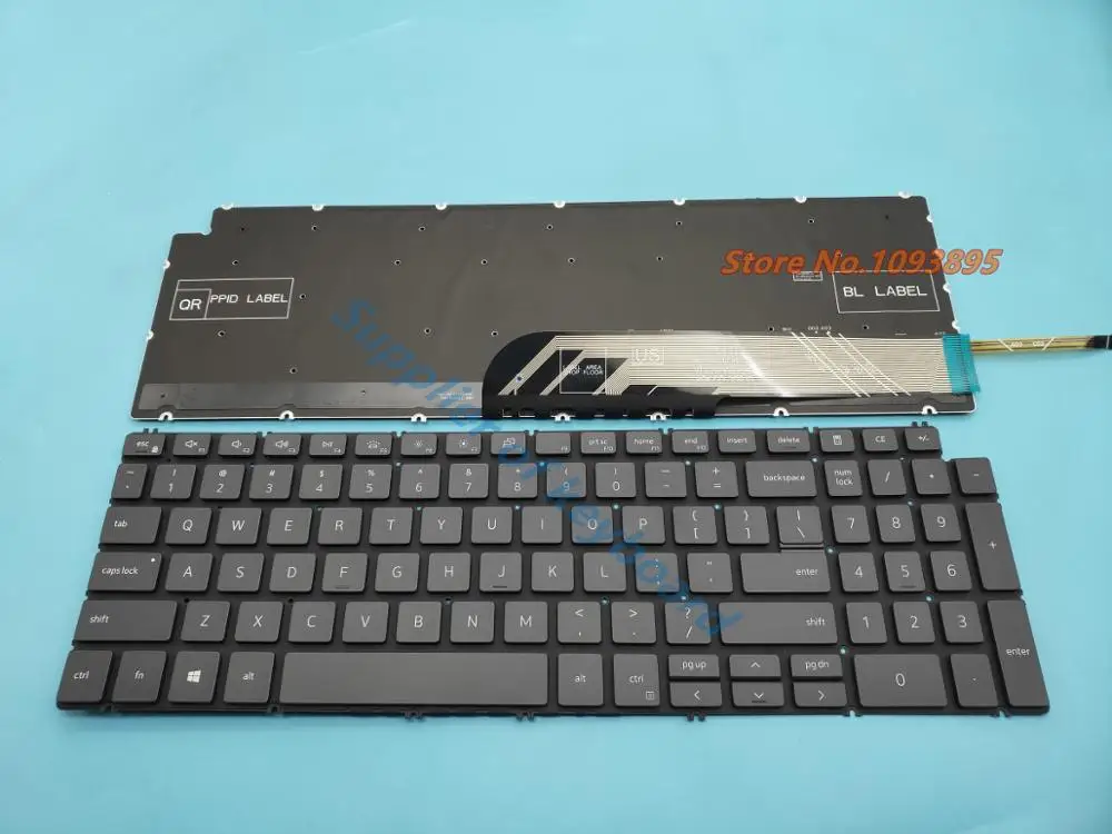 

New For DELL Inspiron 7590 15-7590 2 IN 1 7591 15-7591 2 in 1 Laptop English Keyboard With Backlit