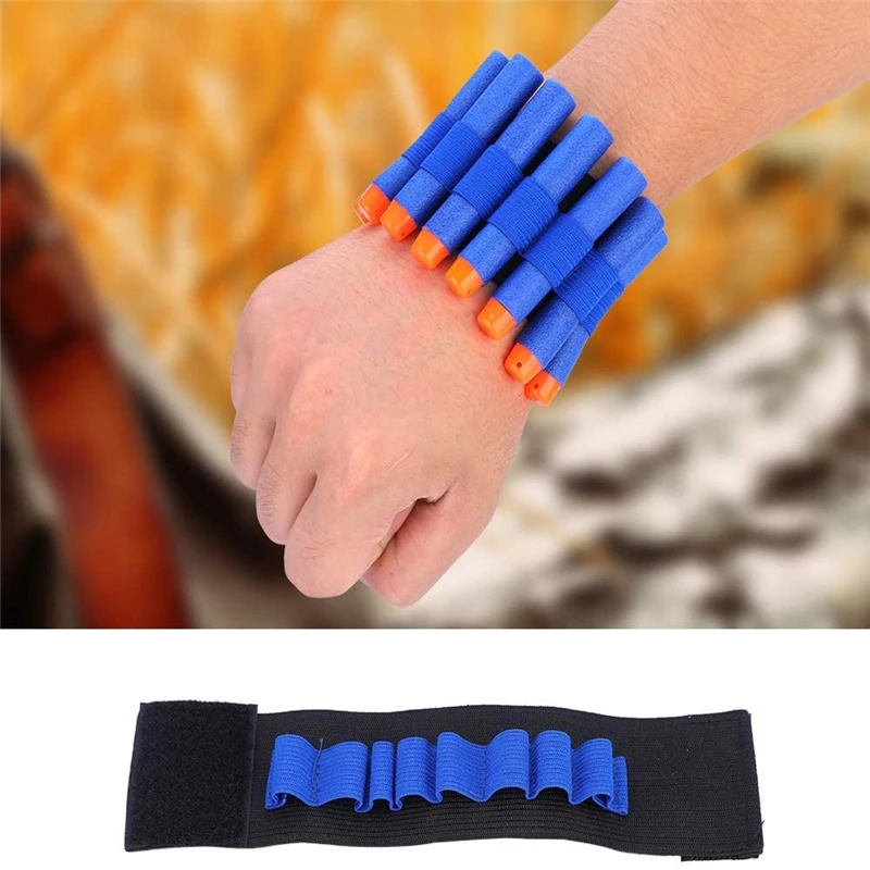 

kids Toy Guns bullet wristband For Nerf Gun soft bullet holder professional player eva bullet accessories outdoor game equipment