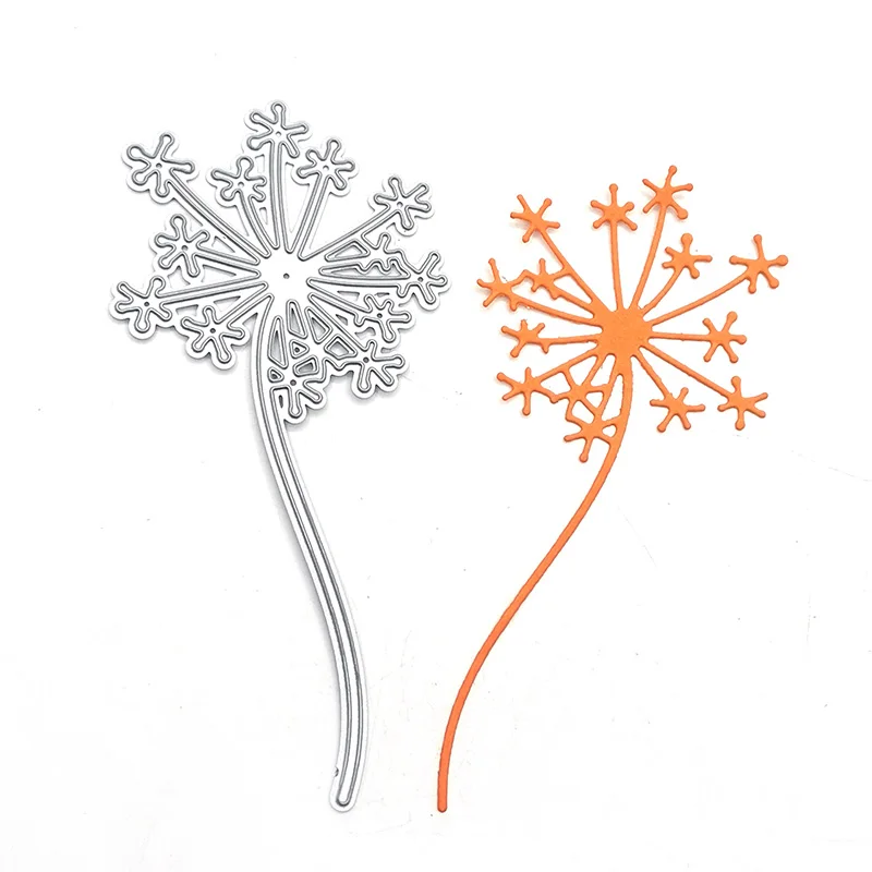 

Julyarts Dandelion Die Cuts for Card Making Cutting Dies Flowers DIY Cutting Dies Scrapbook Cards Embossing Paper