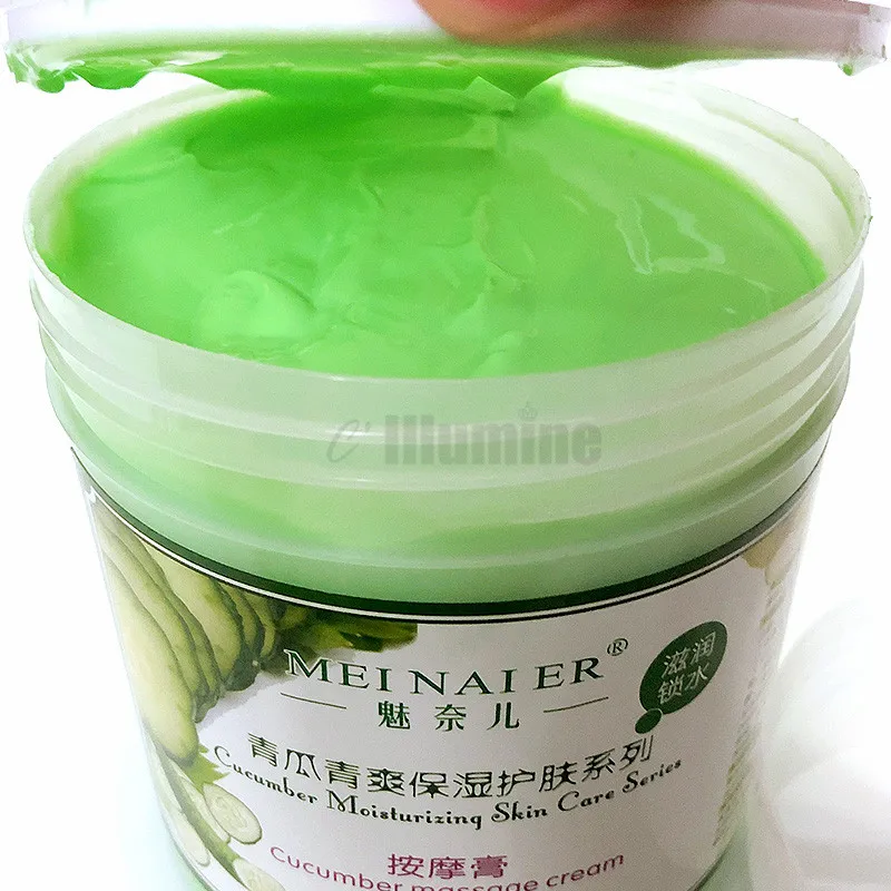 Cucumber Massage Cream Skin Relax Management Refreshing Moisturizing Facial Cleansing Pore Export Beauty Salon 990g