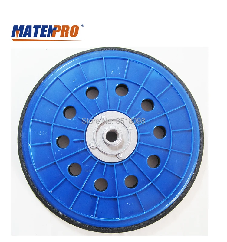 

hook and loop 10 hole 8" 210mm Backup Pad with 14mm thread and replacement for sander,Automotive,Restoration.