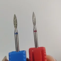 Diamond Nail Milling Cutter Rotary Burr Milling Cutter for Nail Files Cuticle Clean Drill Bits Apparatus for Manicure Art Tools