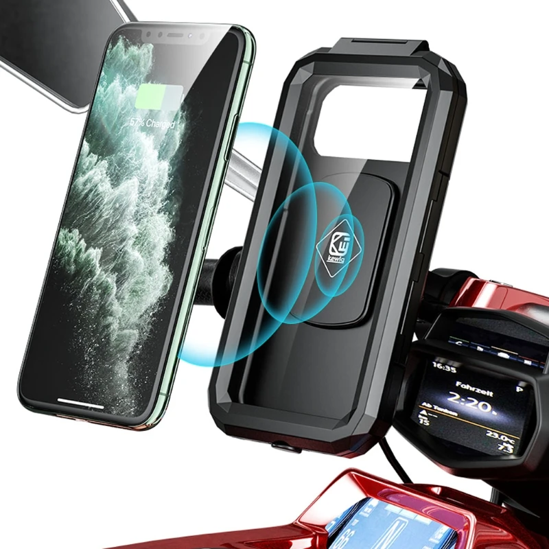 Motorcycle Wireless Charger Holder Type C QC3.0 Fast Charge Motorbike Phone Holder Waterproof Cellphone Case Motor Stand Support - AliExpress 202192403 Motorcycle Wireless Charger Holder Type C QC3.0 Fast Charge Motorbike Phone Holder Waterproof Cellphone Case Motor Stand Support - AliExpress 202192403