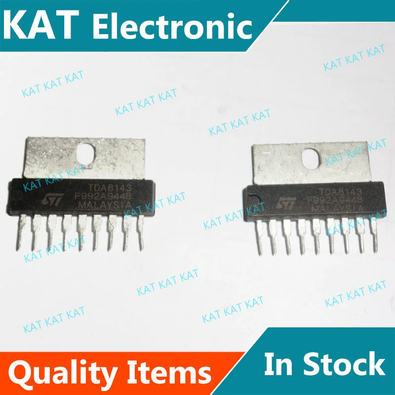 5PCS/Lot TDA8143 ZIP9 HORIZONTAL DEFLECTION POWER DRIVER